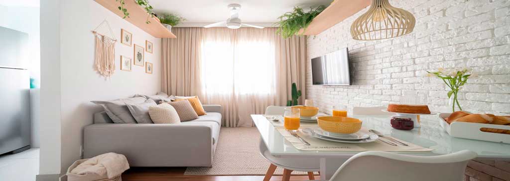 Consejos para decorar apartamento corta estancia